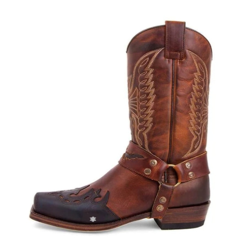 western boots with crosses