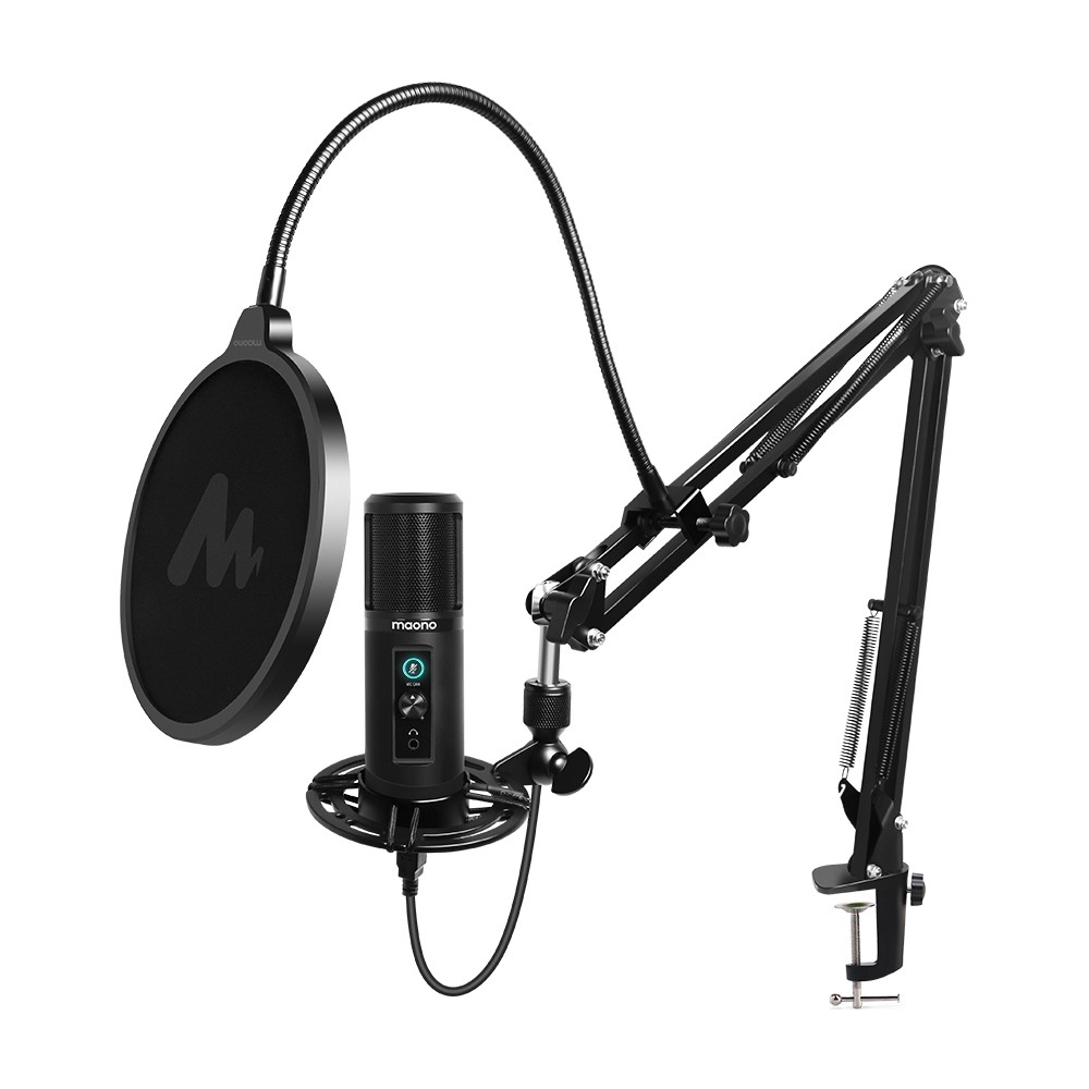 MAONO AU-PM422 USB Microphone Zero Latency Monitoring 192KHZ/24BIT ...