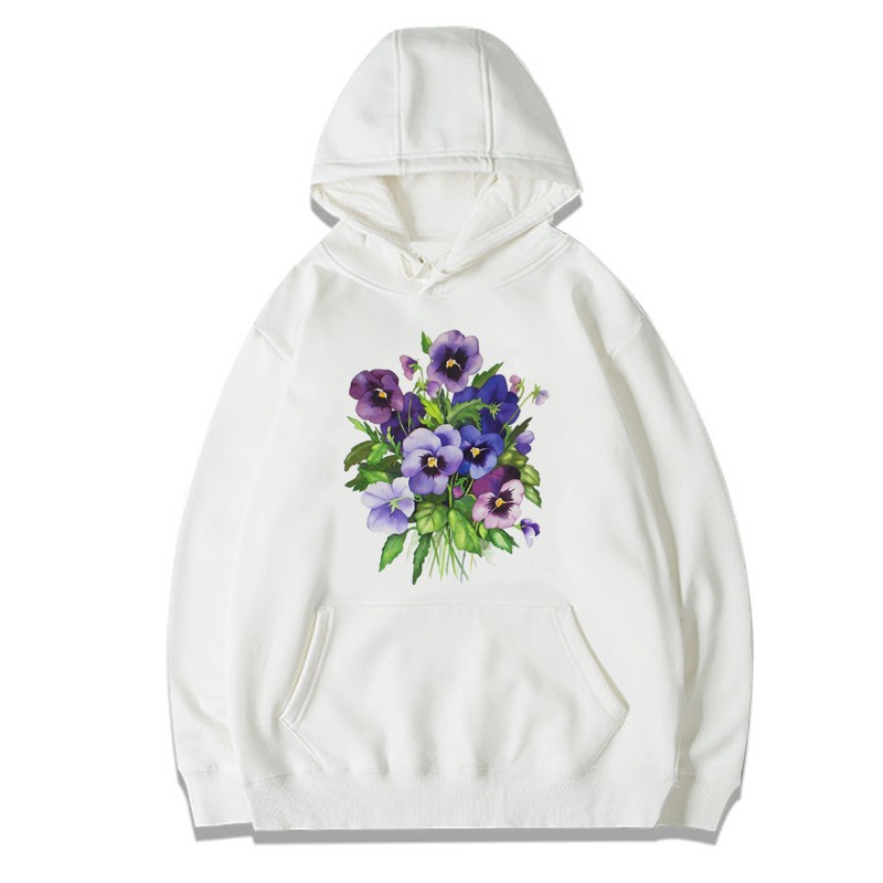 hoodies with flowers