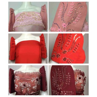 diy butterfly sleeves filipiniana