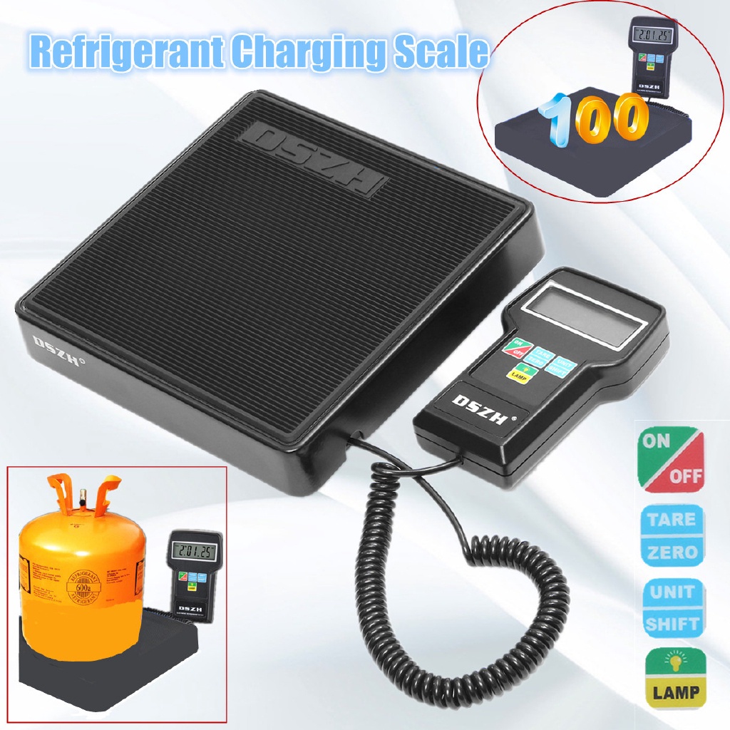 Electronic Refrigerant Charging Weight Scale Digital Freon Scale for