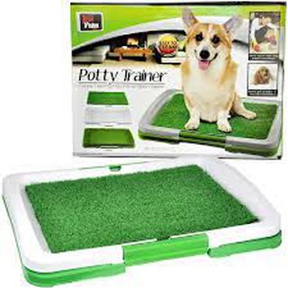 New Puppy Dog Potty Trainer Indoor Turf Grass Training Patch 3 Layers