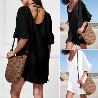 swimsuit cover up dress plus size