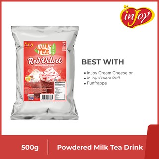 inJoy Red Velvet Milk Tea Powder | Instant Powdered Milk Tea 500g | Good for 14 to 16 servings! #3