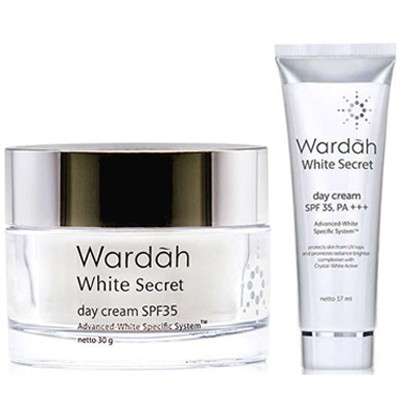 Wardah White Secret Day Cream 17ml 30g Philipes