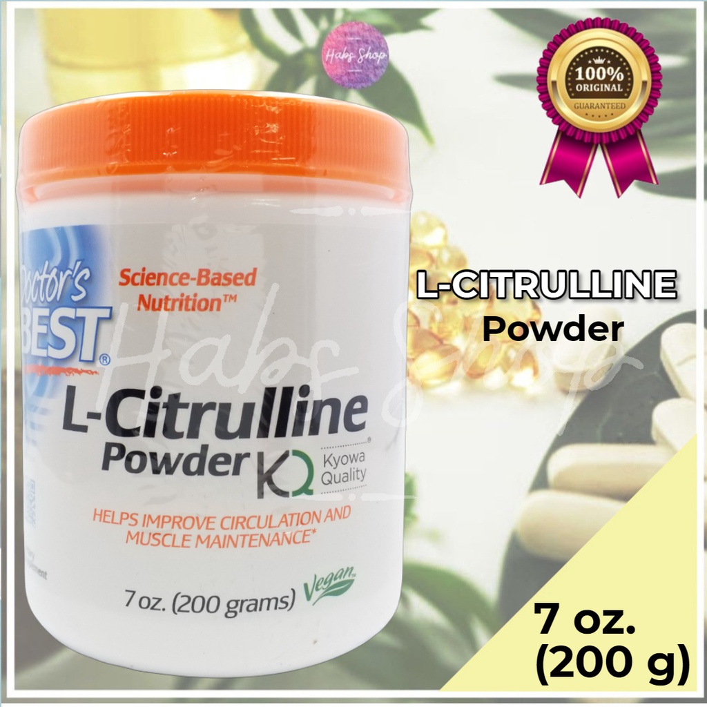 Doctors Best L Citrulline Powder 7 oz (200 g) | Shopee Philippines