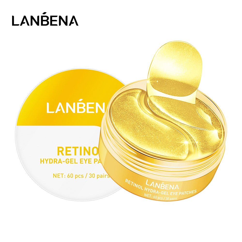 LANBENA Retinol Collagen Eye Mask Patch Gel Anti Aging Moisturizing