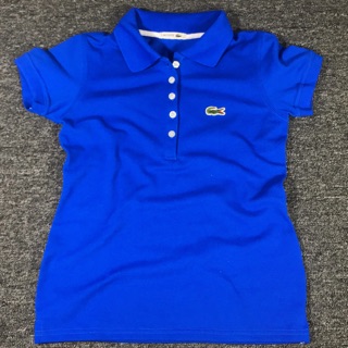 royal blue collared shirt womens