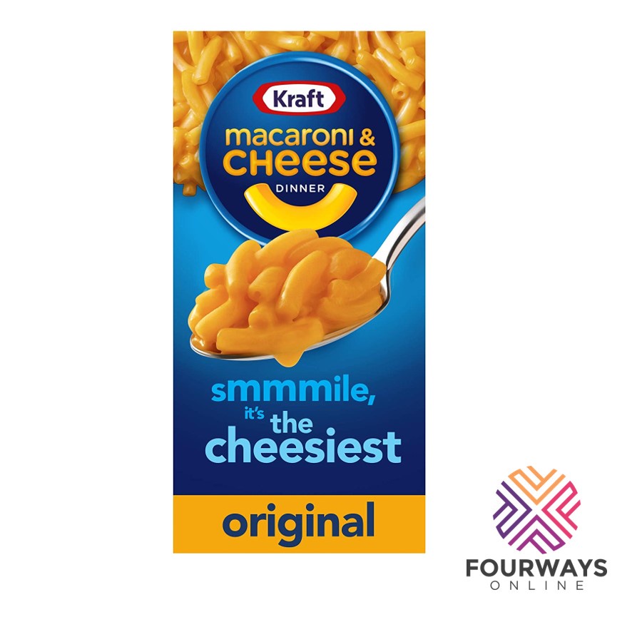 Kraft Original Macaroni & Cheese 206g / Kraft Mac & Cheese | Shopee ...