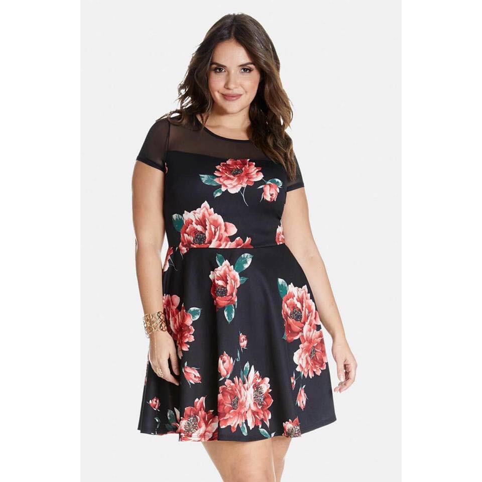 shopee dress plus size