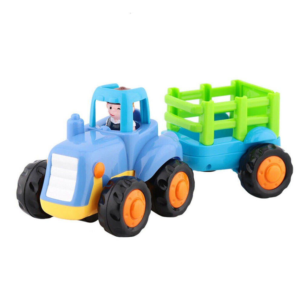 blue excavator toy