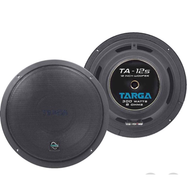 targa 6 inch subwoofer for sale