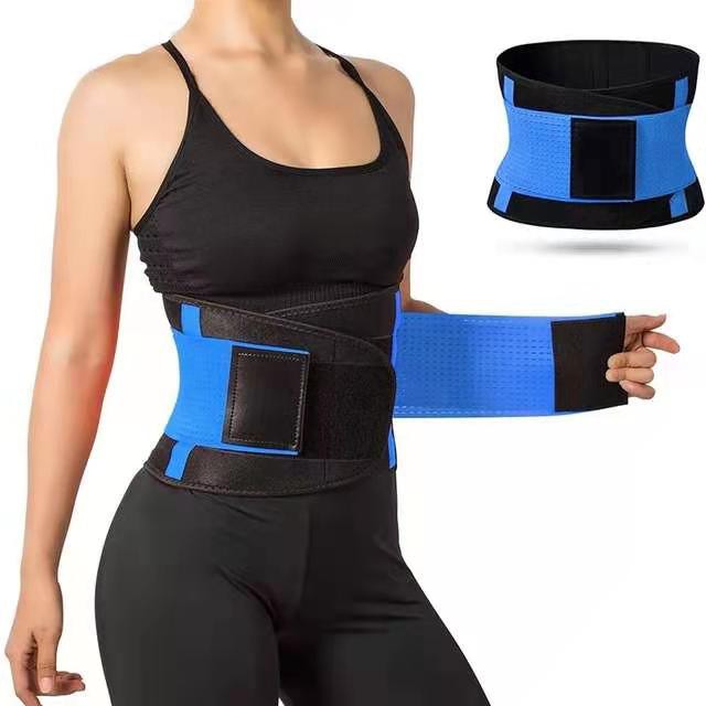 Waist Trimmer Trainer Abs Belt Fat Burner Sweat Weight Loss Body Shaper Slimming - Foto 10