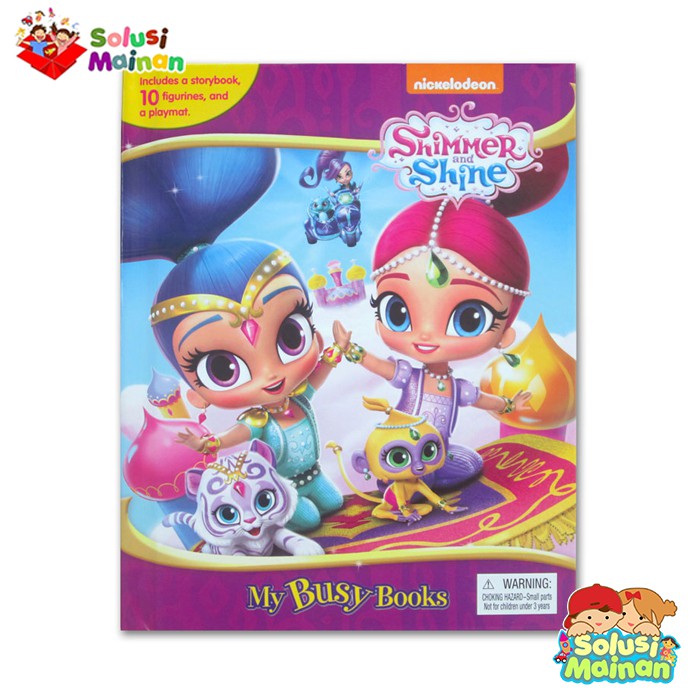 My Busy Book Nickelodeon Shimmer and Shine includes a Story Book For ...