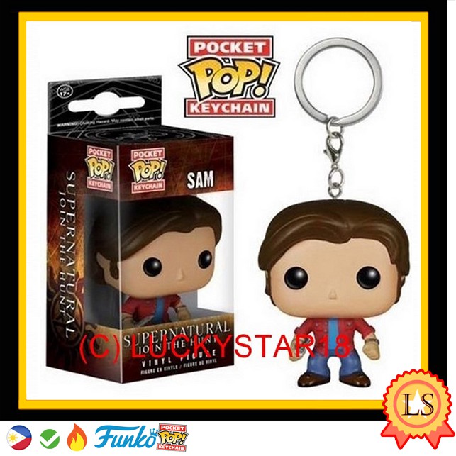 supernatural pop keychain