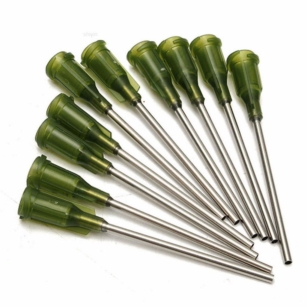 thumbnail image 2 of 25pc Blunt Dispensing Needles – Industrial Luer Lock Syringe Tips – Gauge Assortment 2 of 5