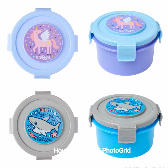 Smiggle Up And Down Round Snack Container Smiggle Snack Box Shopee Philippines