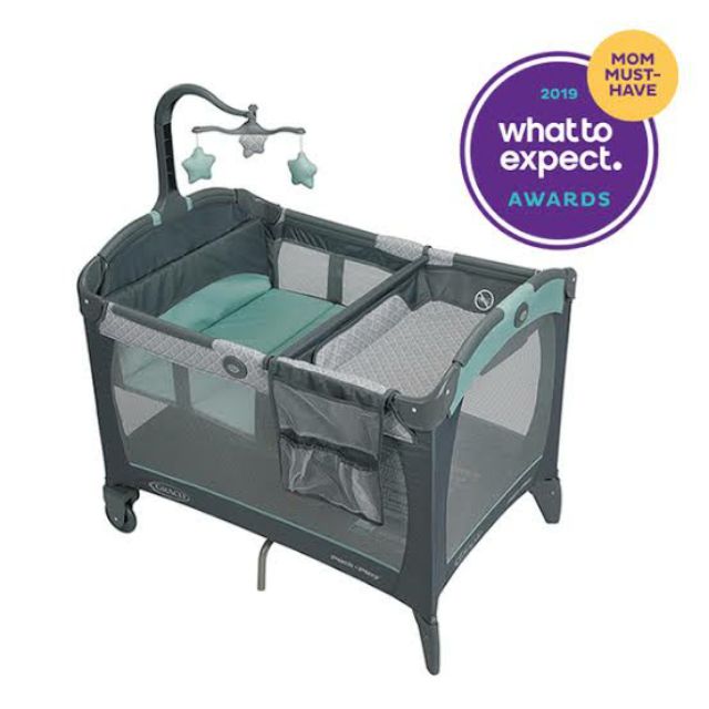 graco play crib