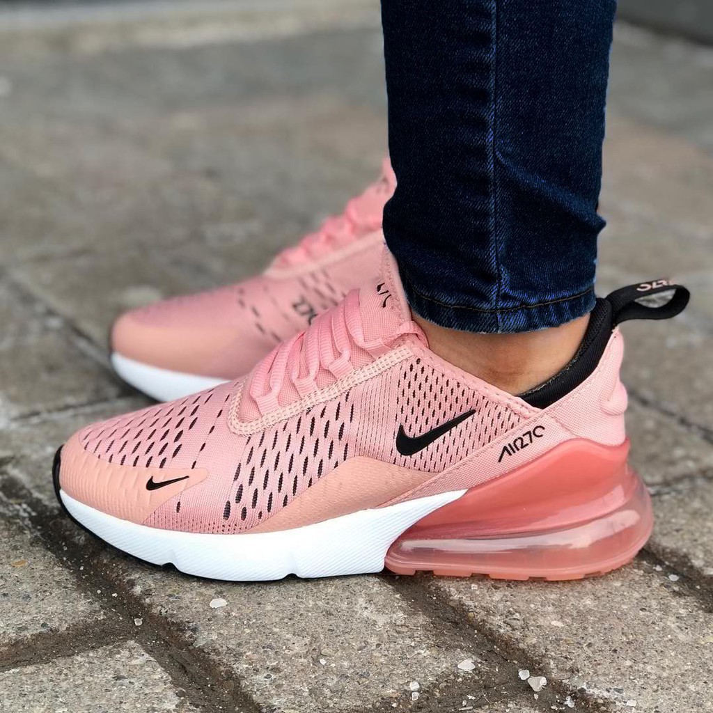 nike 270 flyknit pink