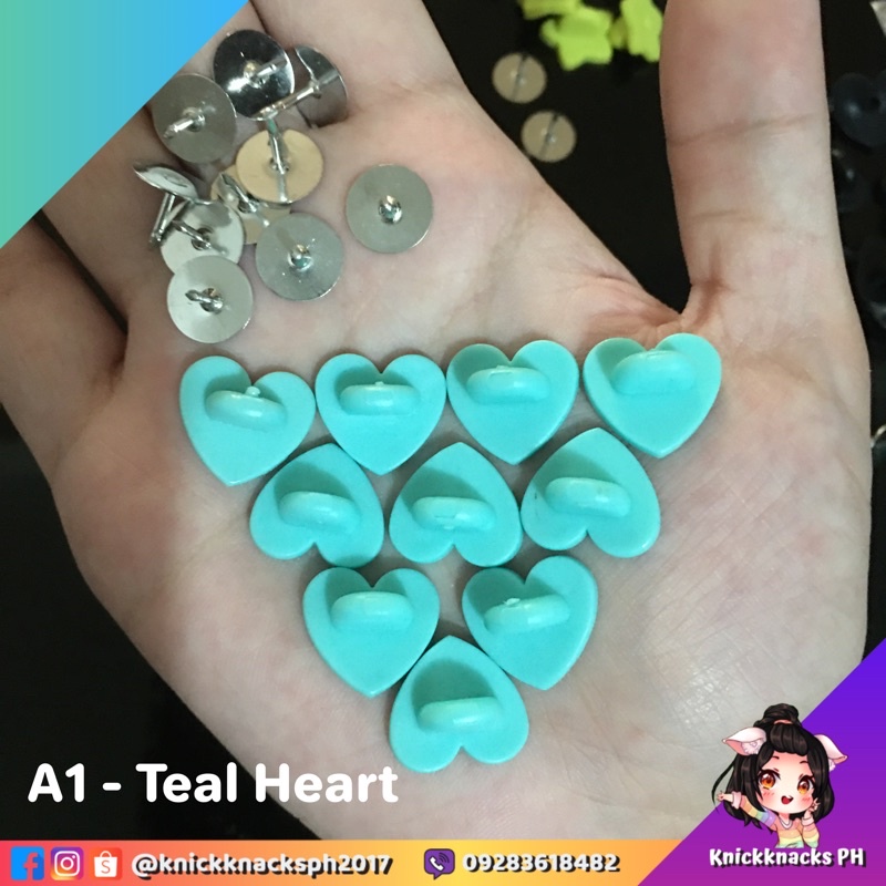 Heart Rubber Clutches / Lapel Pins / Pin Clutches / Pin Backings ...