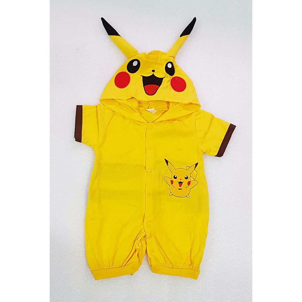 Pikachu Romper Costume Pokemon Costume for Boys | Shopee Philippines