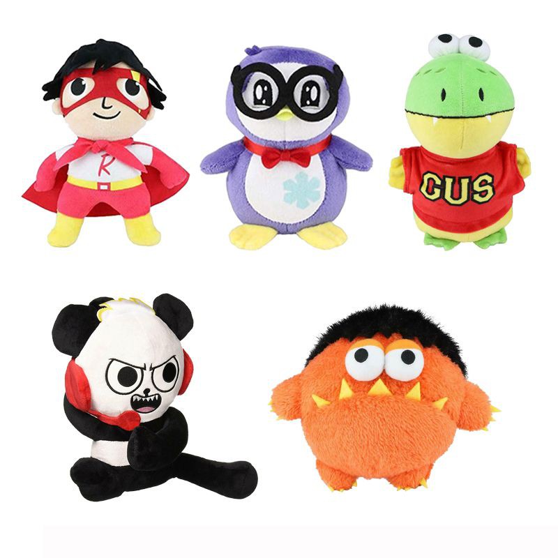 Ryan S World Combo Panda 18cm 7 Soft Plush Stuffed Toy Animal Kids Xmas Gift Shopee Philippines