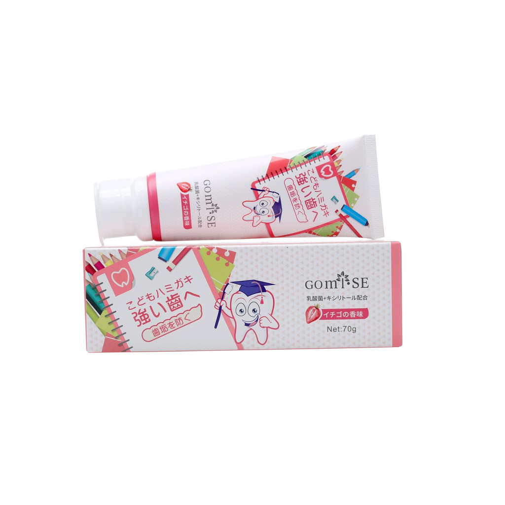 【GOMI.SE】Children's Whitening Toothpaste Nature Lactic Acid Bacteria