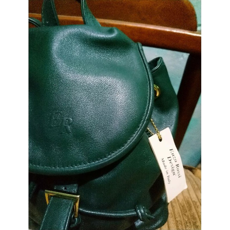 Enzo Rossi Backpack Made In Italy Shopee Philippines