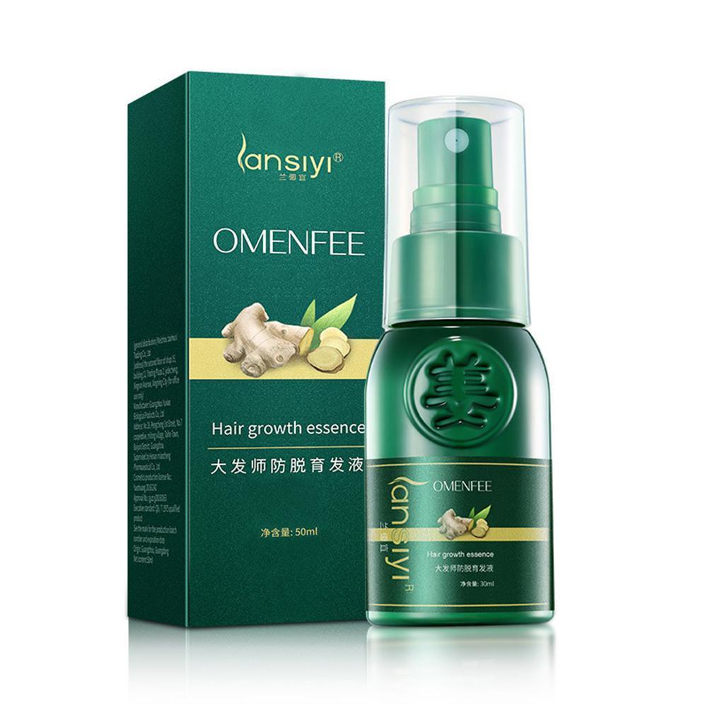 30ML Effective Ginger Hair Growth Spray Ginger Extract Essence Spray