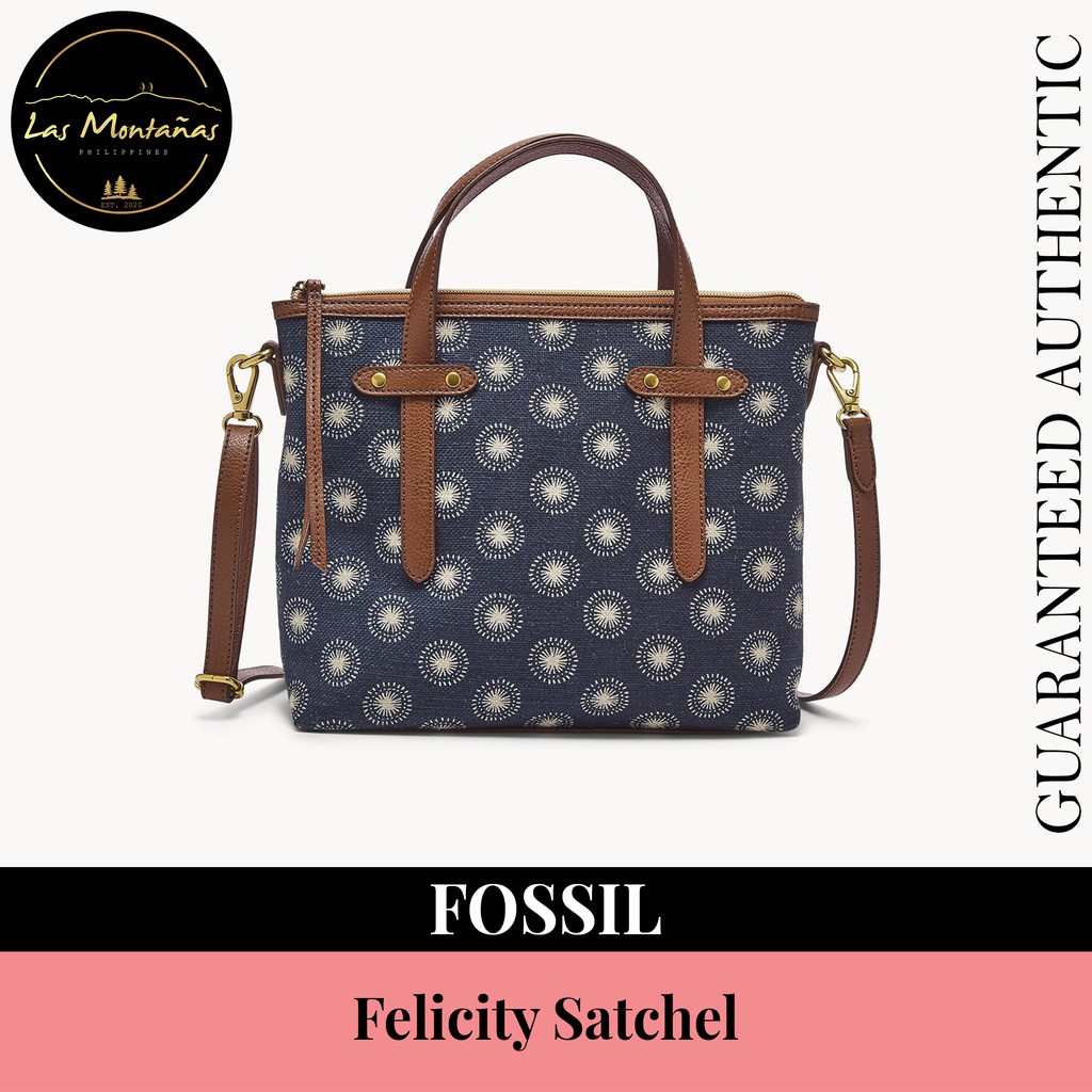 fossil felicity satchel