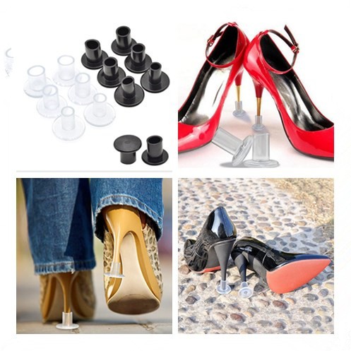 clear heel stoppers