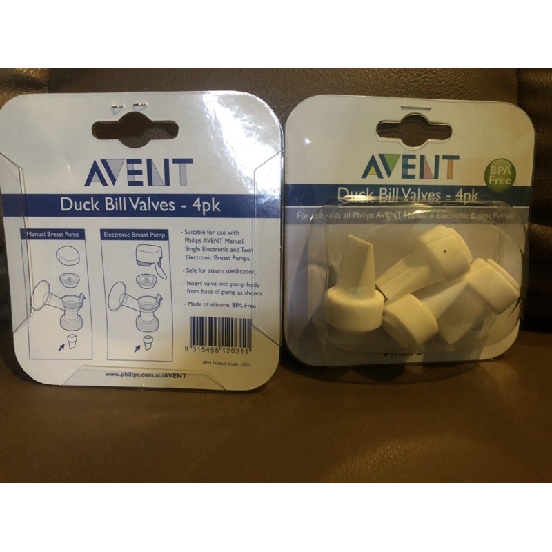 avent duckbill valve