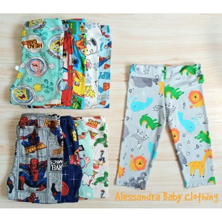 Cartoon Character Prints Boys Leggings for infant up to 6 years old