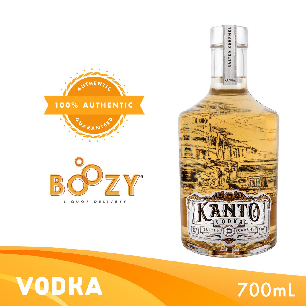 Kanto Salted Caramel Vodka 700ml Shopee Philippines