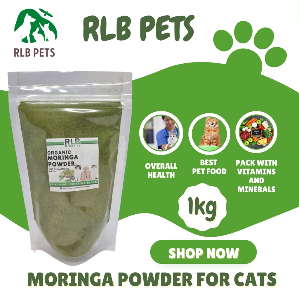 Moringa Powder for Cats Malunggay Powder for Cats Overall Health with