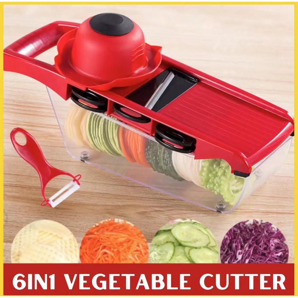 Professional Mandolin Slicer Julienne Cutter Chopper Fruit Vegetable Peelersgoodlife Shopee