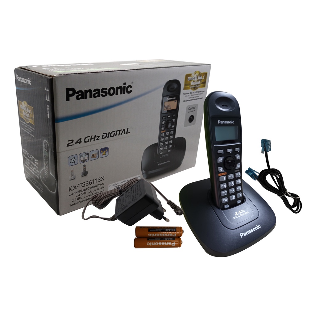 Panasonic KXTG3611BX 2.4GHz Digital Cordless Phone. Shopee Philippines
