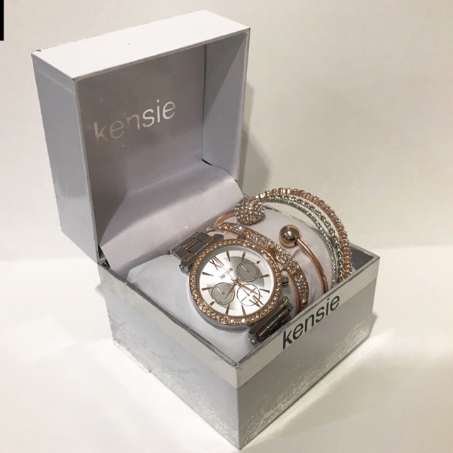 kensie watch rose gold