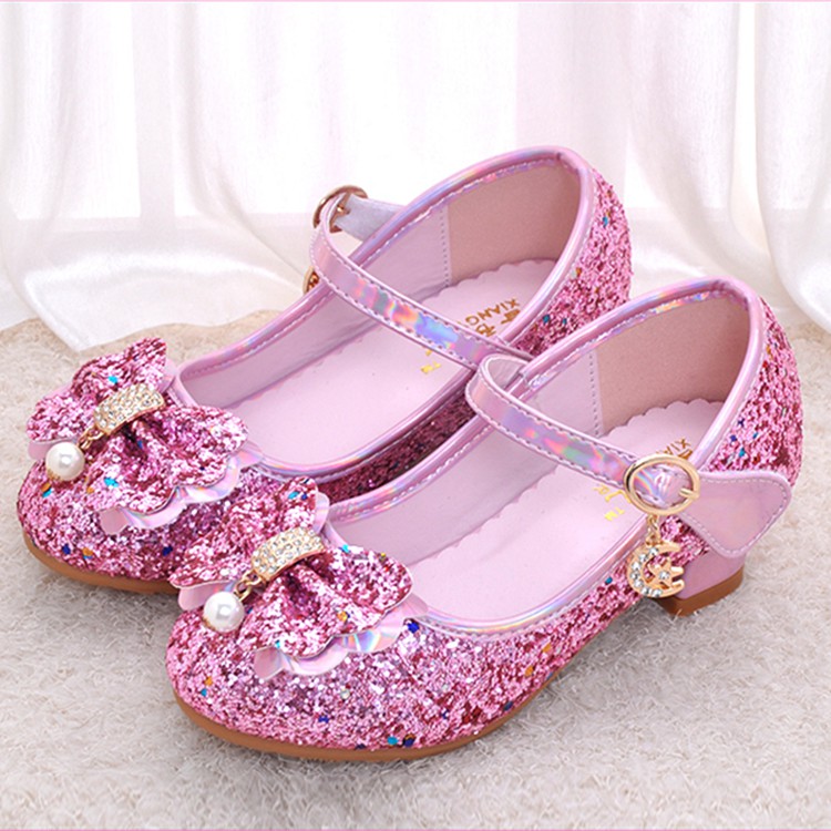clear princess shoes