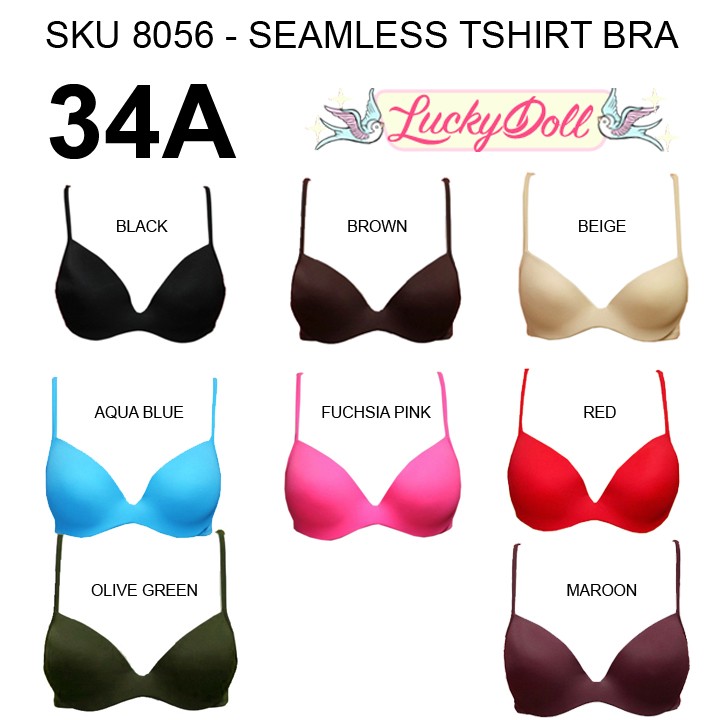 seamless cup bra