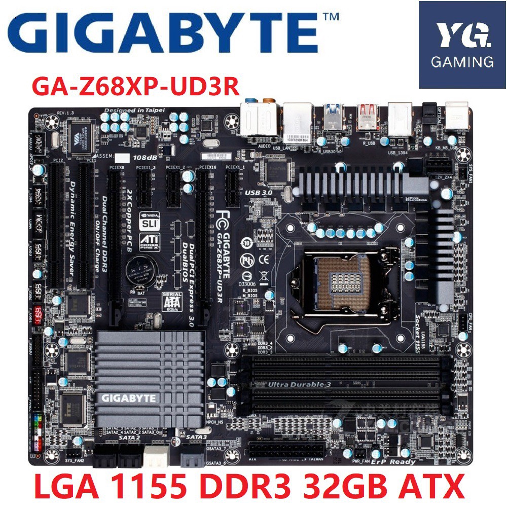 Gigabyte ga z68xp ud3p разгон