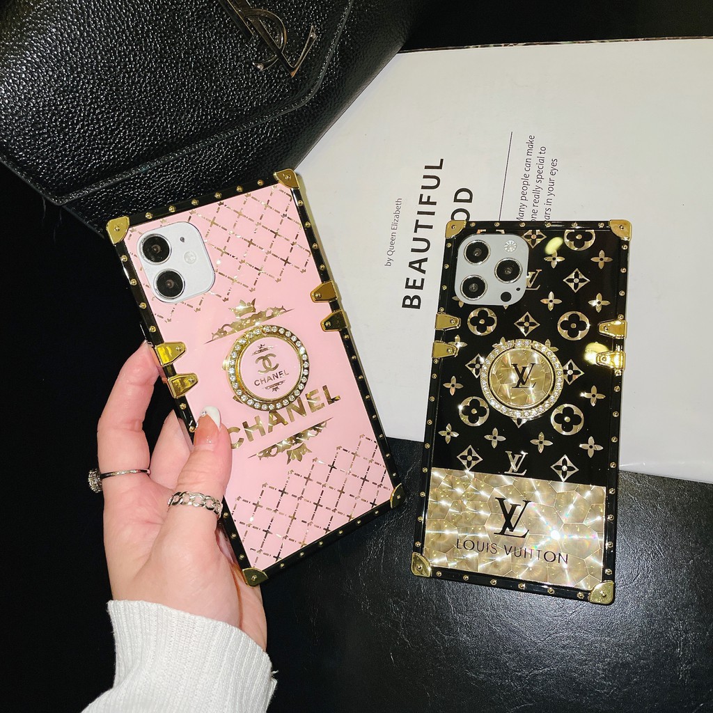 Chanel Case Iphone 13 6 7 8 Plus X Xr Xsmax 11 11Promax 12 12Promax 3D Lv  Square Bracket Phone Case | Shopee Philippines