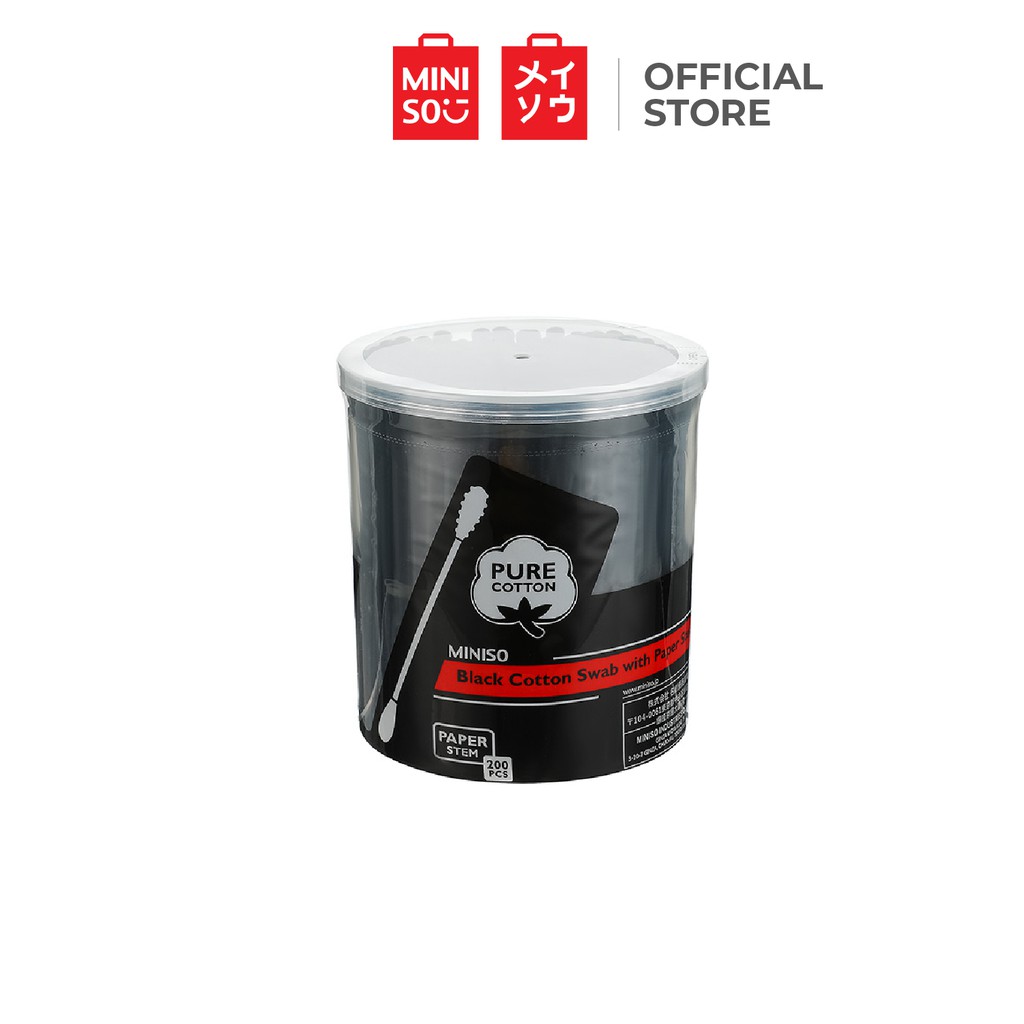 Miniso Cotton Swab Ear Buds With Paper Stem 200 Pcs Shopee Philippines