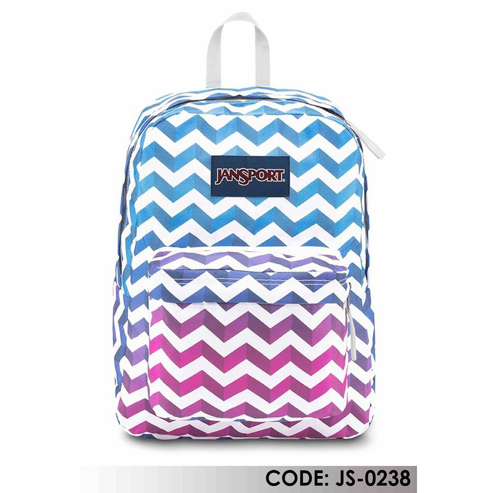 jansport zig zag backpack