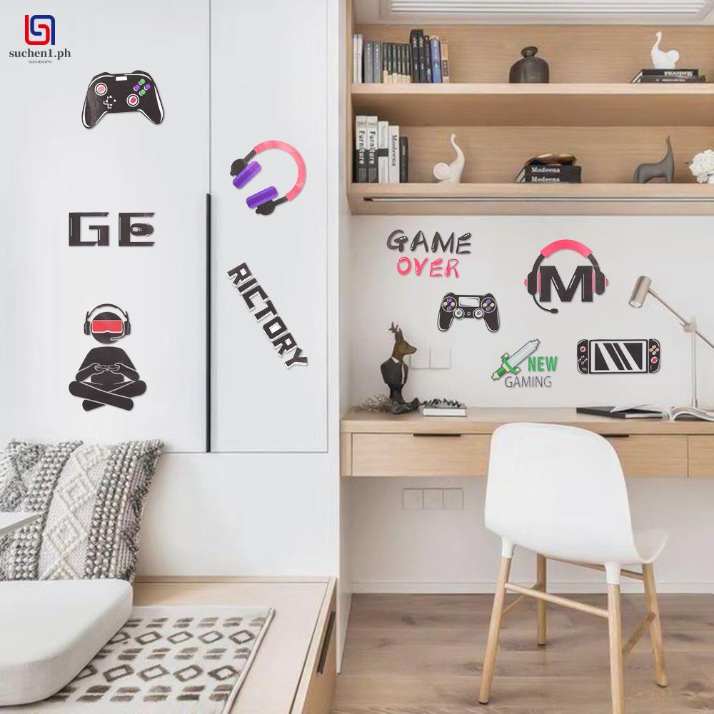 Gamer Removable Art Vinyl Mural Home Room Decor Wall Stickers 秀逸