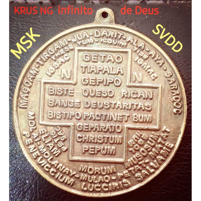 Krus Ng Infinito Deus Protection and Lucky Charm Pendant | Shopee