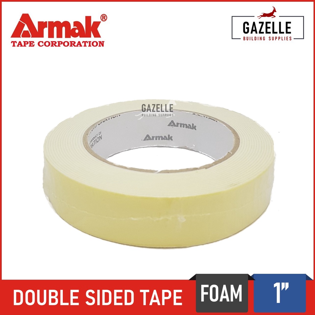 Armak Double Sided Foam Tape 24mmx2m Shopee Philippines