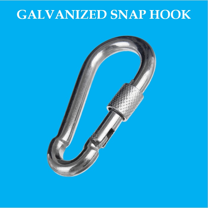 Heavy Duty 304 Stainless Steel Snap Hook Carabiner Hook for Keychain Backpacks Chains Outdoor Hiking Camping Fishing Boats DIY Accessories dismboon 4Pcs M6 Safe Lock Carabiner Clip 