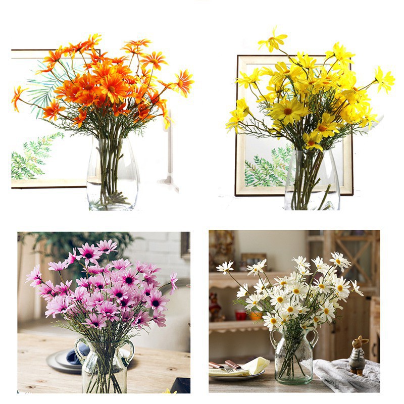 5 Head Artificial Flower Bouquet For Home Office Dining Table Decor Shopee Philippines