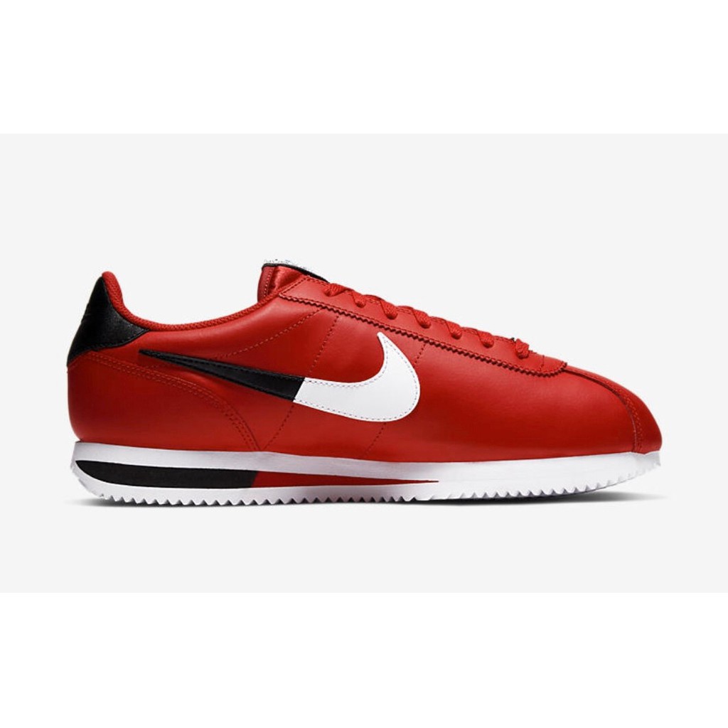 red and white cortez mens